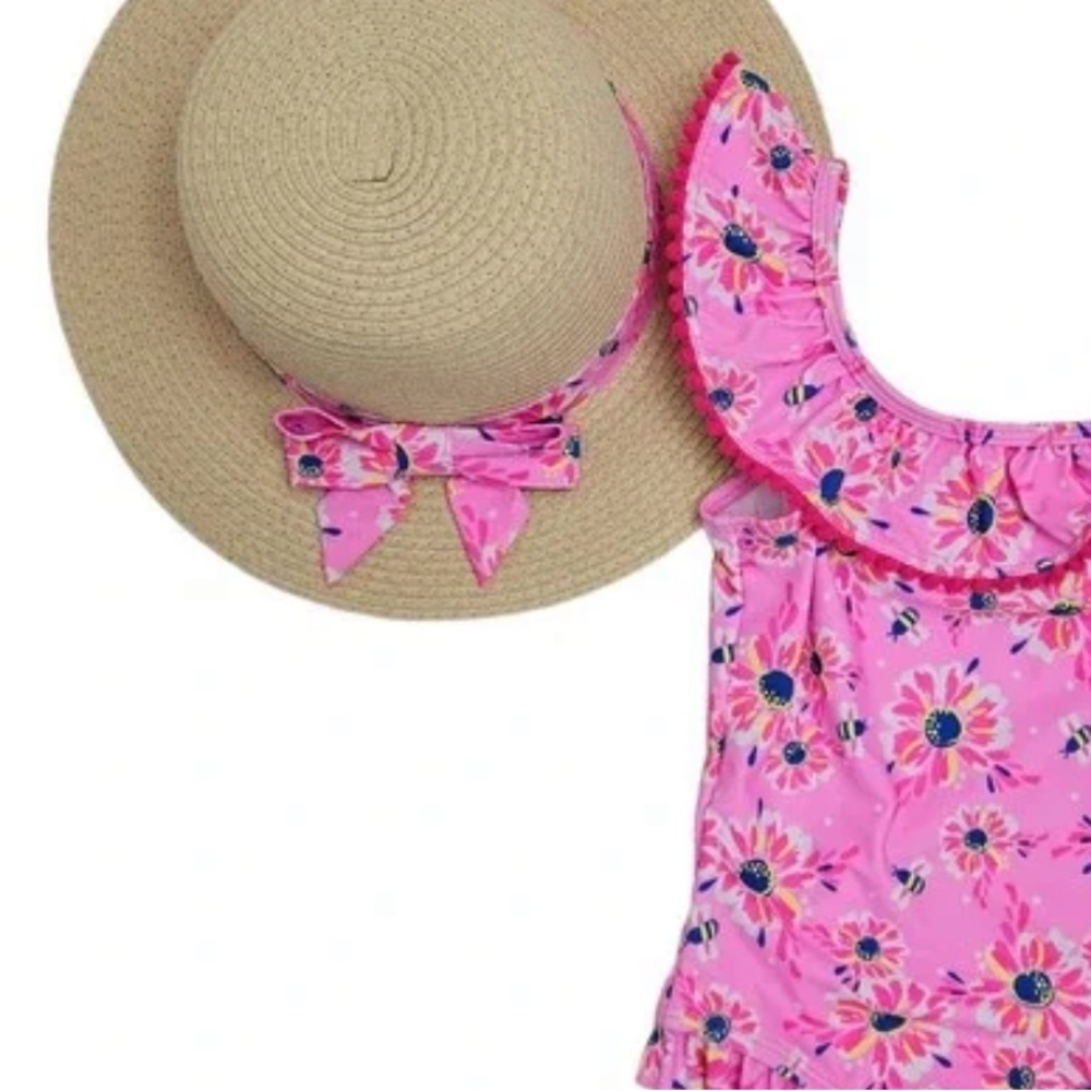 Gently Used Tommy Bahama Swimsuit with Hat